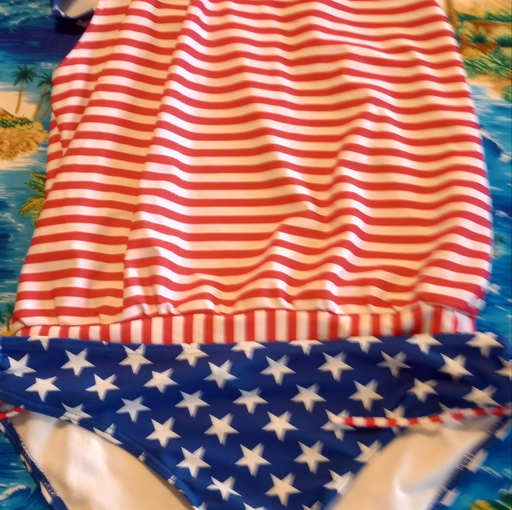 Woman's Swim Suit and Shorts